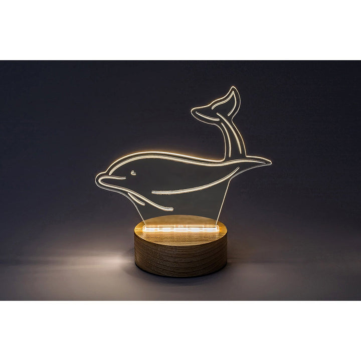 Лампа Rabalux, декоративна, LED, 2W, делфин, Akali