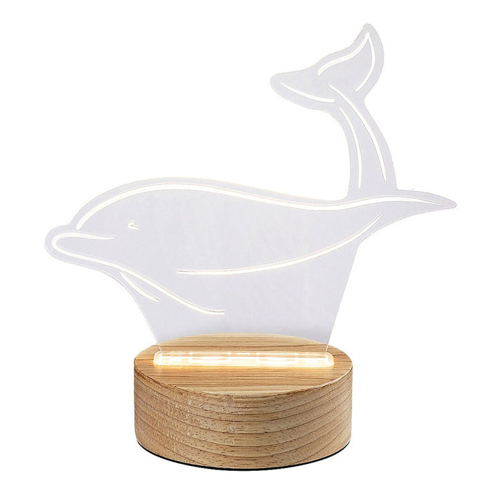 Лампа Rabalux, декоративна, LED, 2W, делфин, Akali