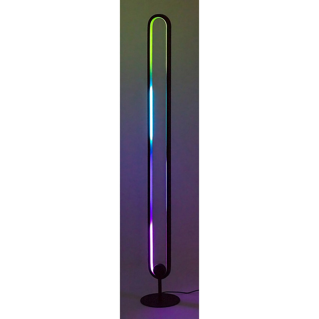 Лампа Rabalux, стояща, LED 19W, RGB, с дистанционно управление, Barto