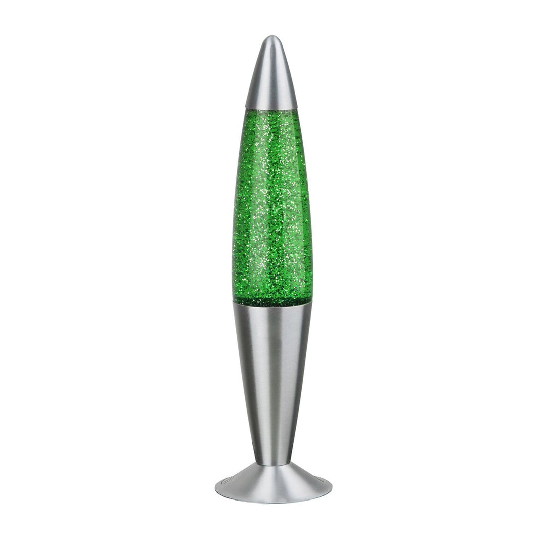 Лампа Rabalux с блестящи частици, 25 W, зелена, Glitter