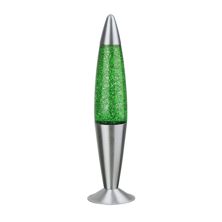 Лампа Rabalux с блестящи частици, 25 W, зелена, Glitter