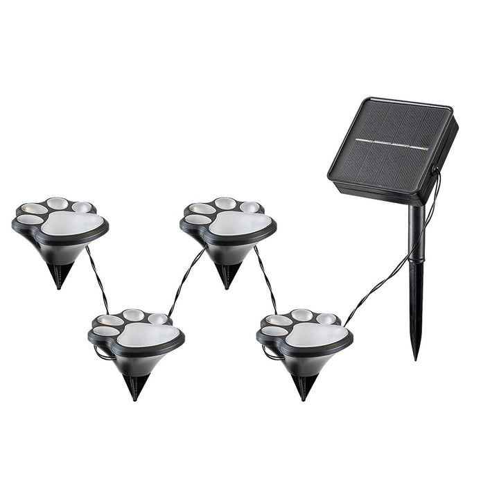 Слънчеви лампи Rabalux, 4 броя, LED, IP44, батерия 600mAh, Wigry