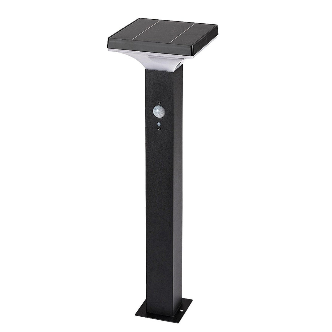 Лампа Rabalux, за външно осветление, слънчева, стояща, LED 4W, IP44, черна, Geleen