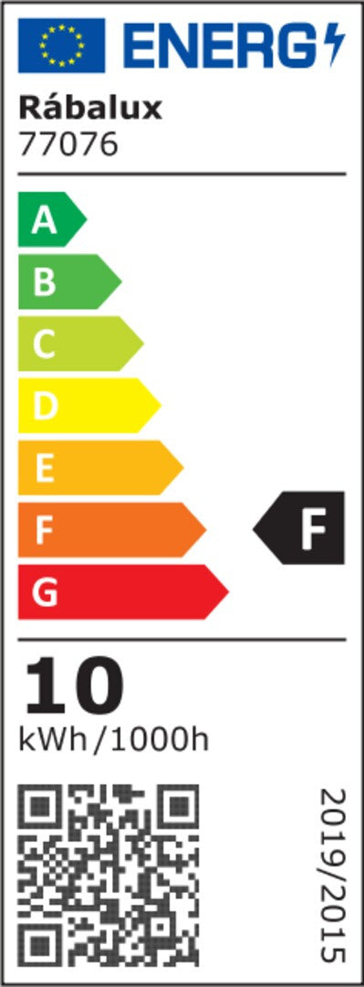 Лампа Rabalux, за монтаж на стена, за външно осветление, LED, 10W, IP54, Mataro