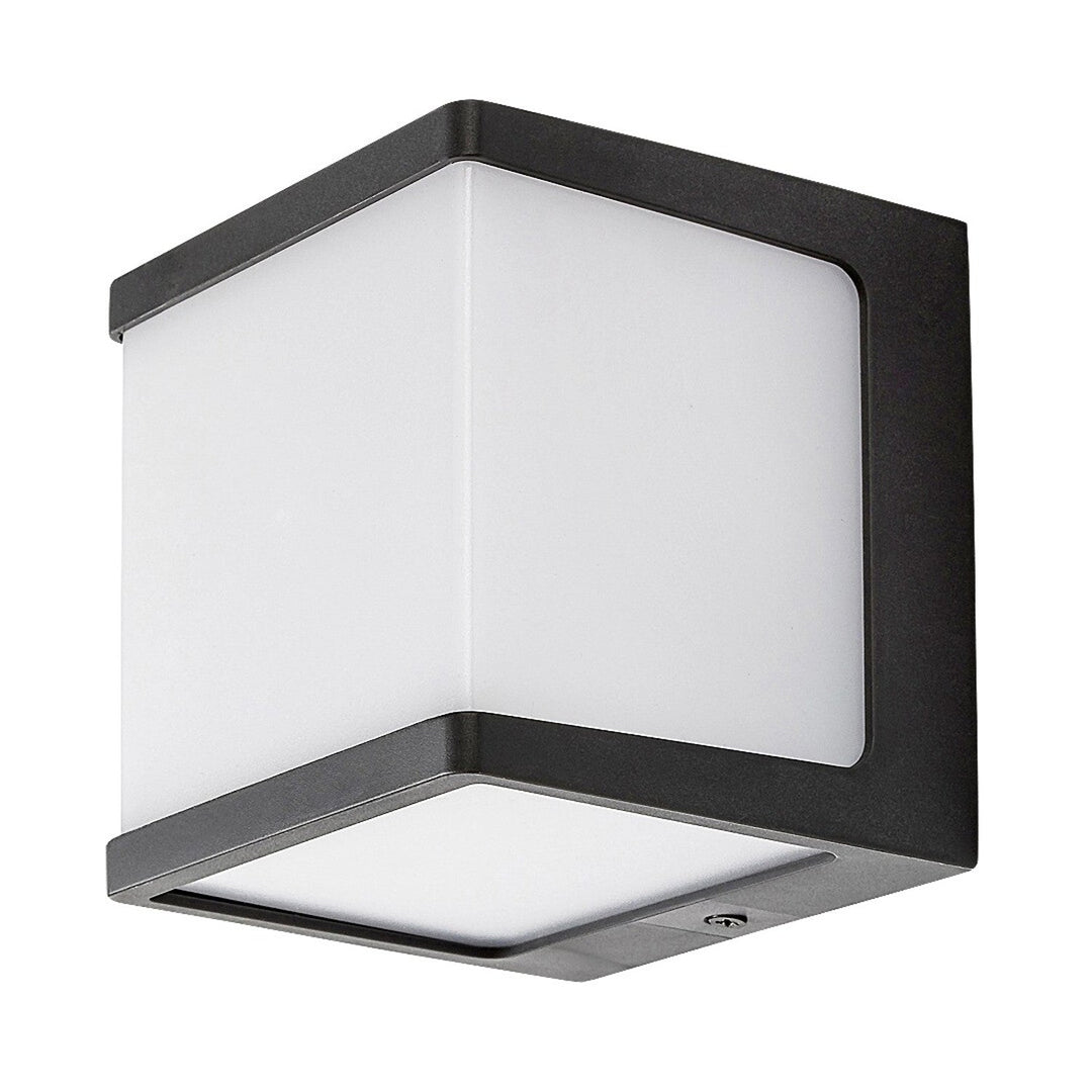 Лампа Rabalux, за външно осветление, за монтаж на стена, LED 10W, IP54, антрацит, Rennes