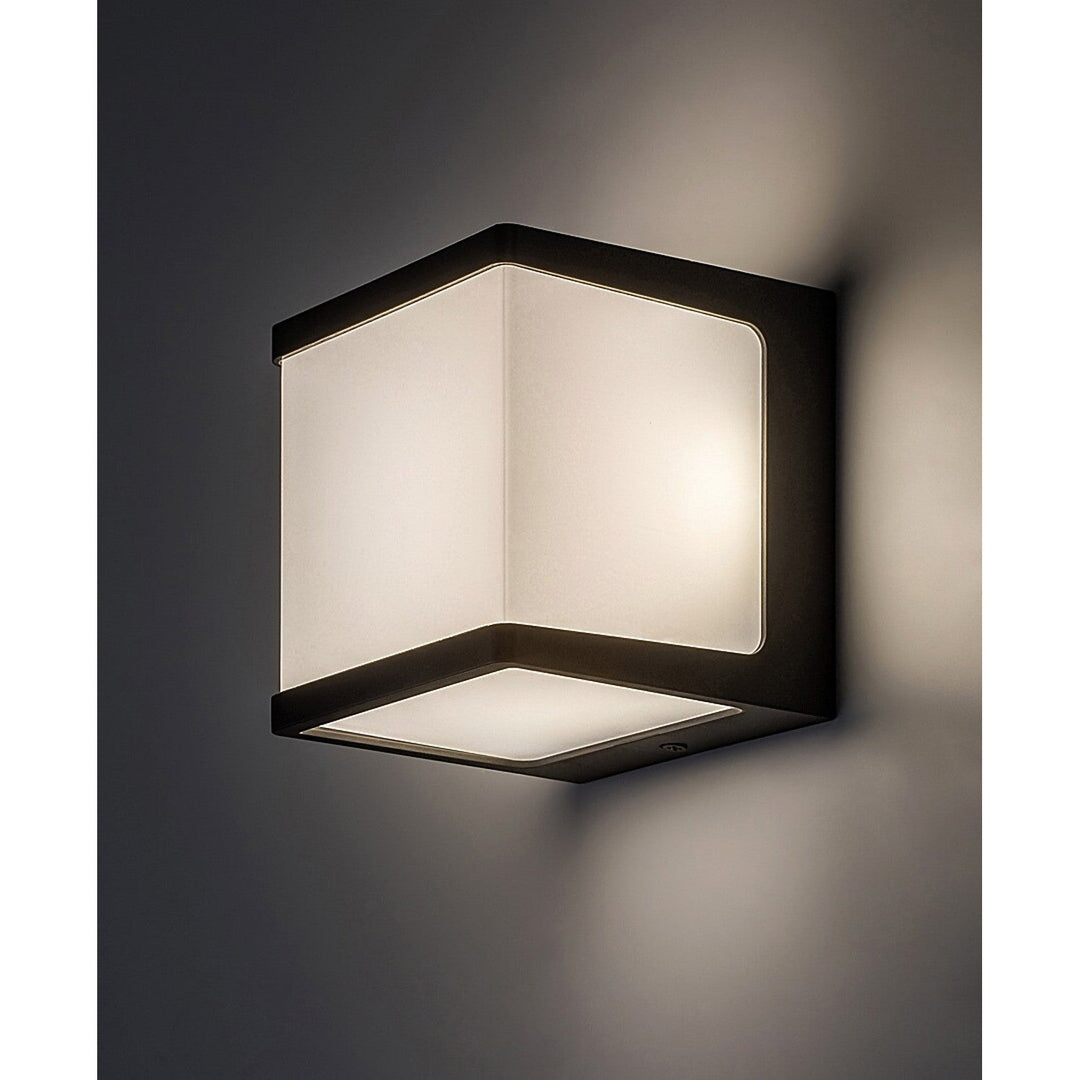 Лампа Rabalux, за външно осветление, за монтаж на стена, LED 10W, IP54, антрацит, Rennes
