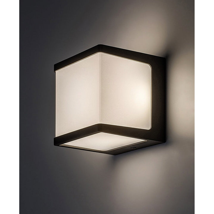 Лампа Rabalux, за външно осветление, за монтаж на стена, LED 10W, IP54, антрацит, Rennes