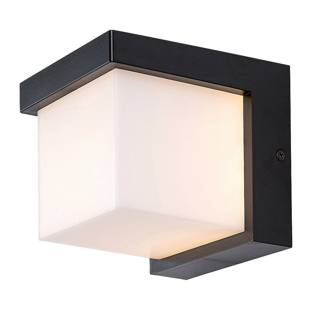 Лампа Rabalux, за външно осветление, за монтаж на стена, LED 10W, IP54, черна, Andelle