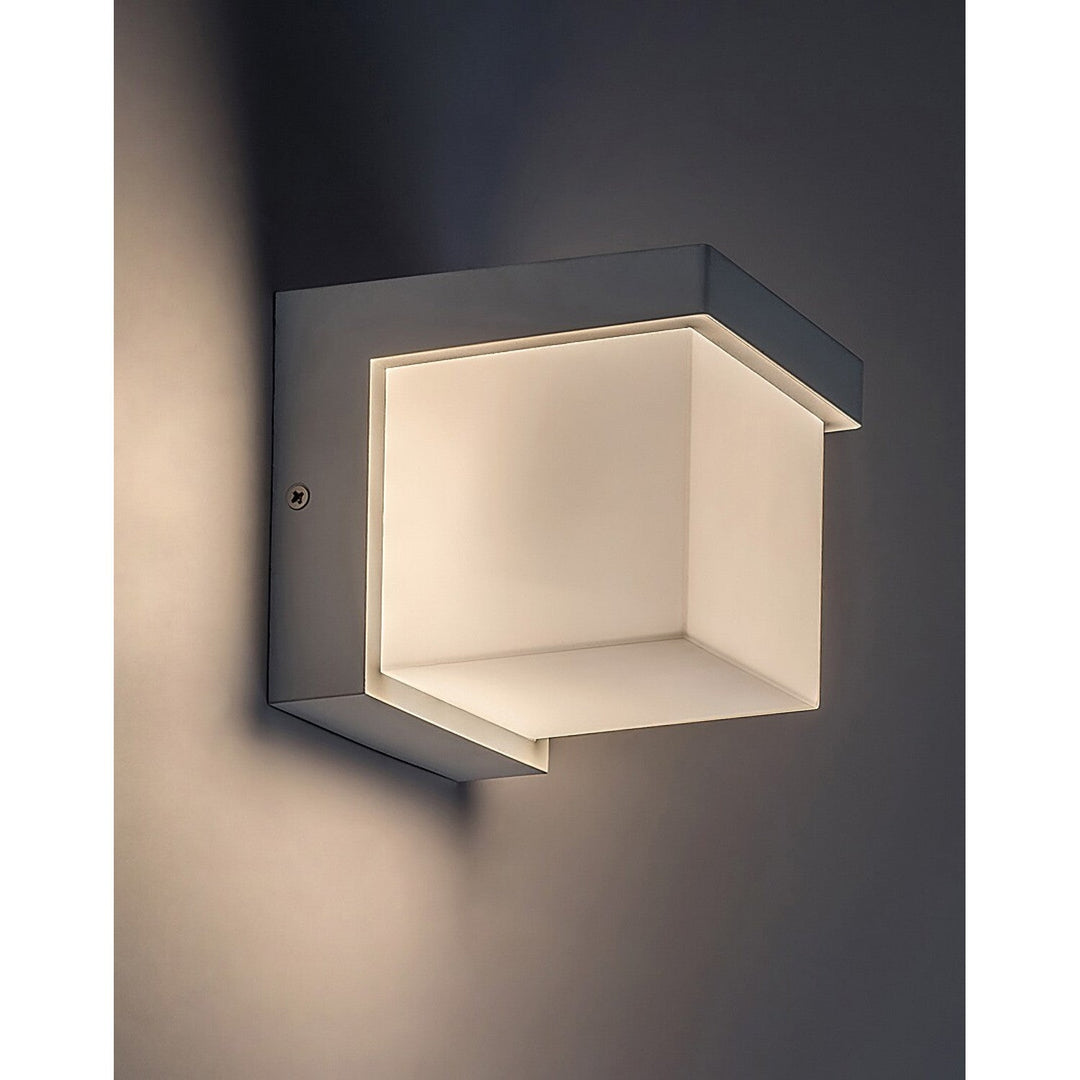 Лампа Rabalux, за външно осветление, за монтаж на стена, LED 10W, IP54, бяла, Andelle