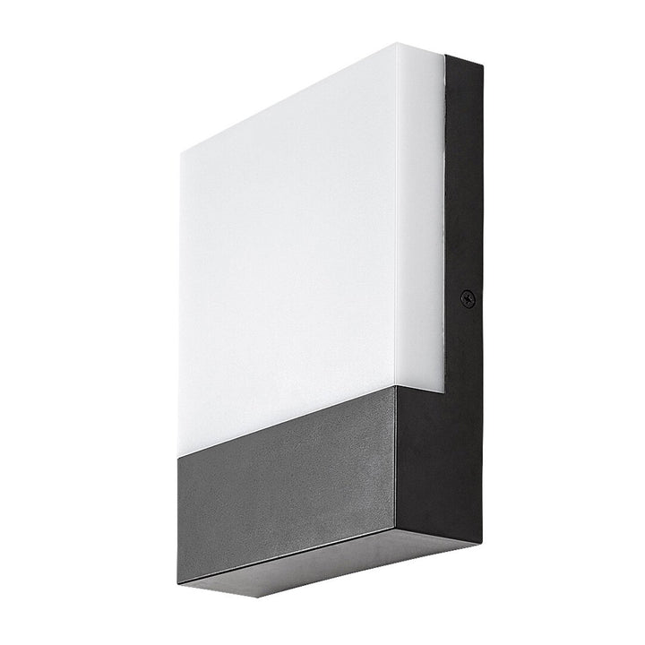 Лампа Rabalux, за външно осветление, за монтаж на стена, LED 10W, IP44, черна, Gimone