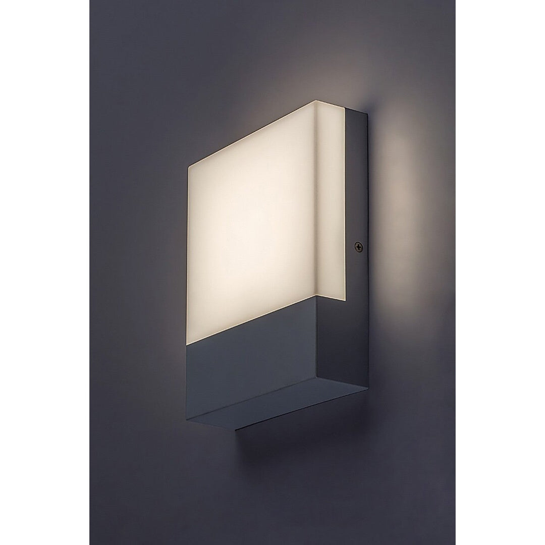Лампа Rabalux, за външно осветление, за монтаж на стена, LED 10W, IP44, бяла, Gimone