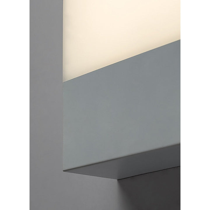 Лампа Rabalux, за външно осветление, за монтаж на стена, LED 10W, IP44, бяла, Gimone