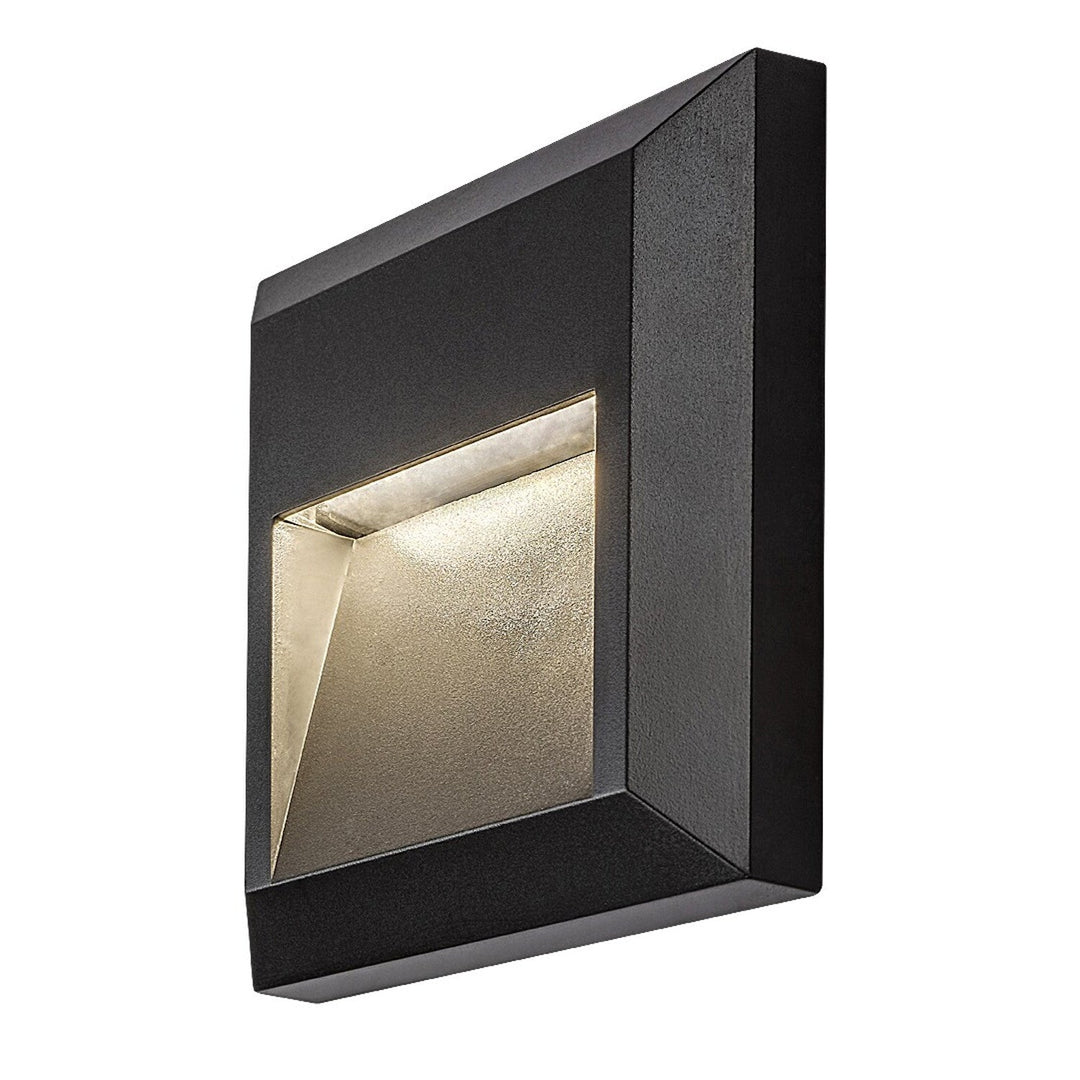 Лампа Rabalux, за монтаж на стена, за външно осветление, LED 4W, антрацит, Trento