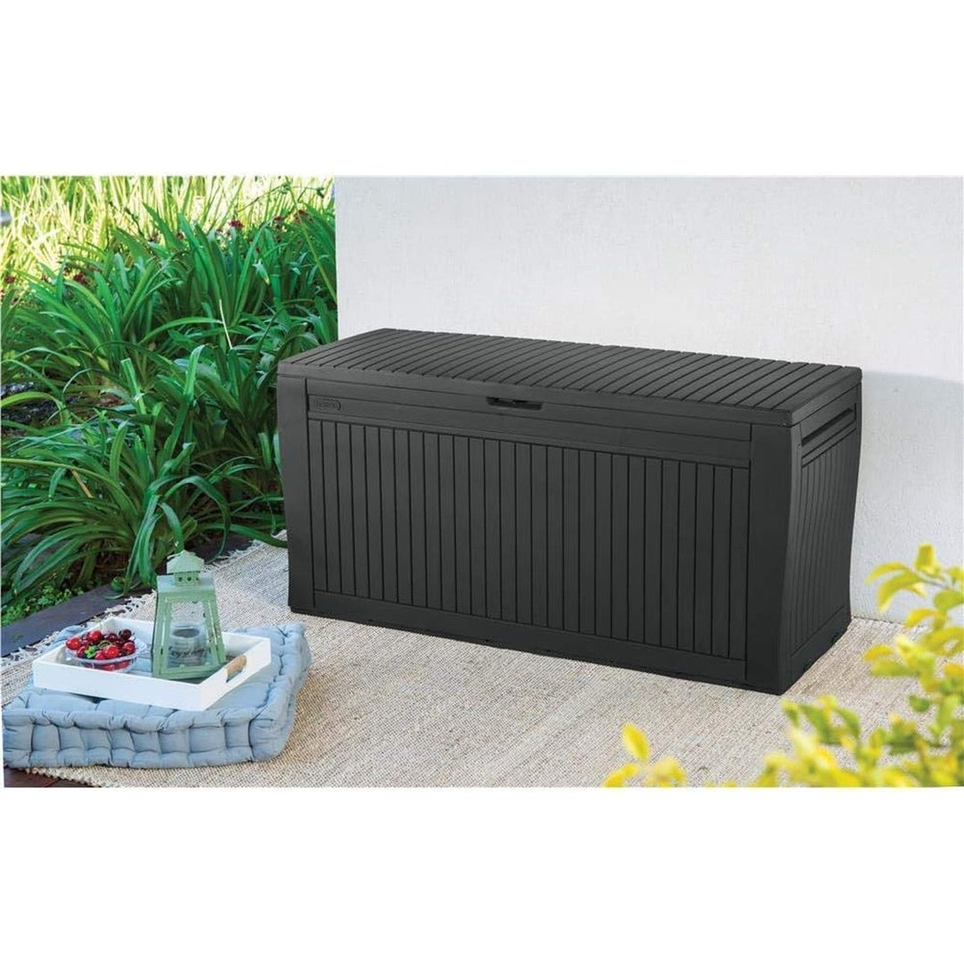 Градинска кутия, графит, 270 л, Comfy Storage Box