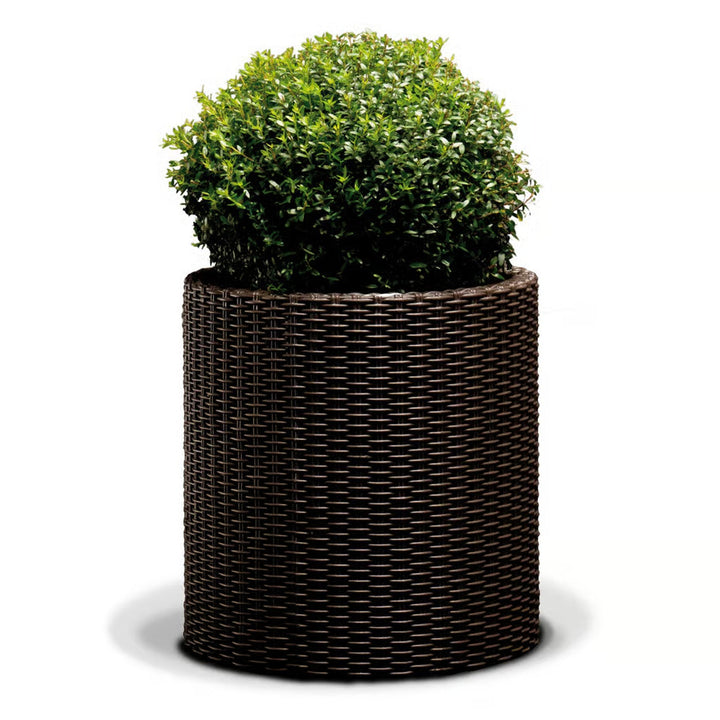 Ghiveci Keter, rotund, diametru 43,7 cm, bronz, Cylinder Planter L