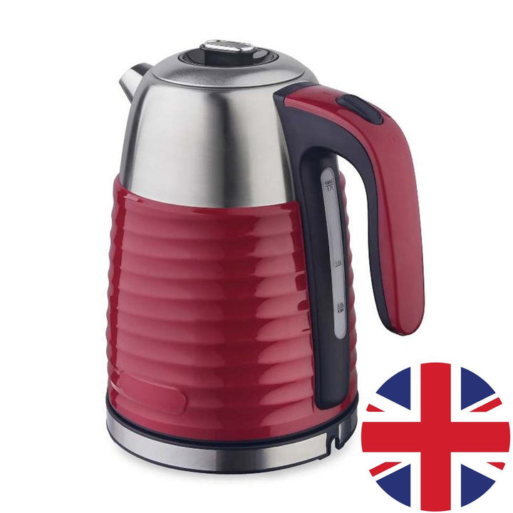 Електрическа кана Maestro MR-051-RED 1,7 л, червен цвят на корпуса – британска щепселна вилка
