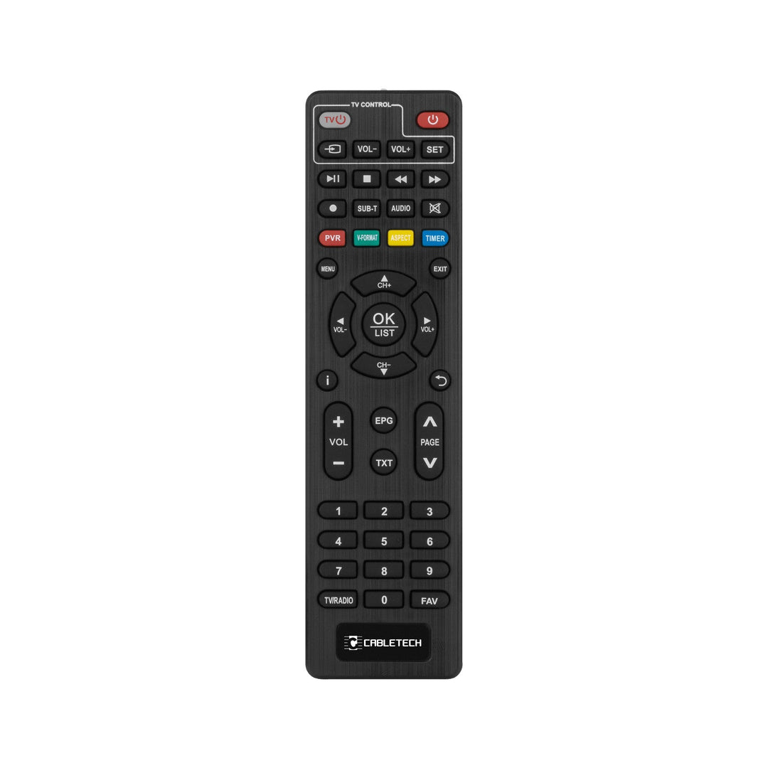 Дистанционно управление Cabletech за DVB-T тунер декодер URZ0338 URZ0338A, PIL0354