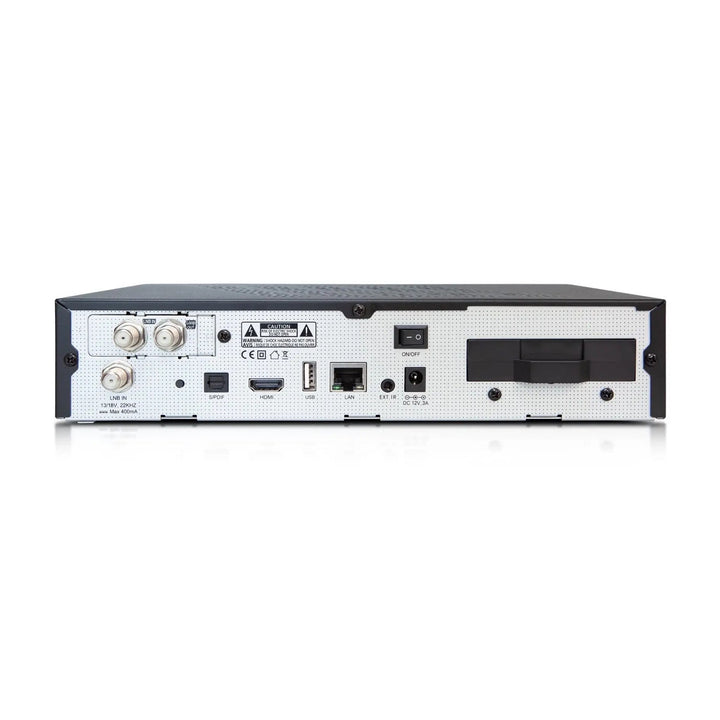 AB сателитен тунер, 4K, 8 GB флаш памет, 2 GB DDR4 RAM, 2x USB 2.0, PULSe 4K
