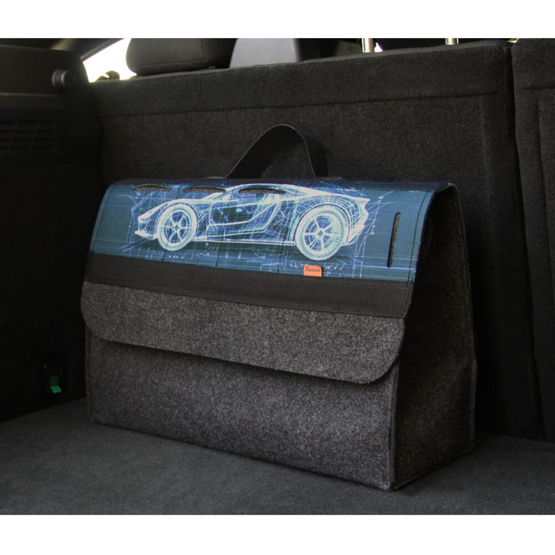 Чанта Arco Design, органайзер за багажника на колата, 46x20cm, B-LUX Automotive