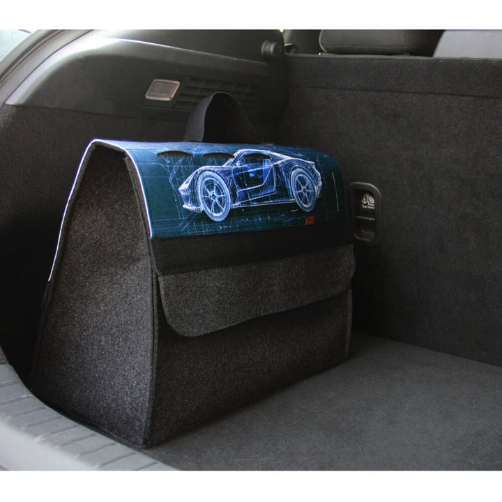 Чанта Arco Design, органайзер за багажника на колата, 46x20cm, B-LUX Automotive