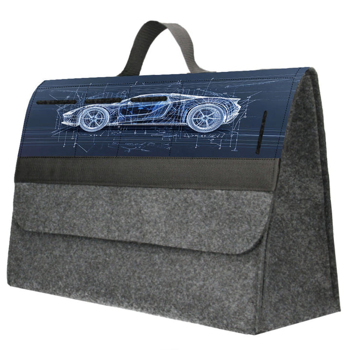 Чанта Arco Design, органайзер за багажника на колата, 46x20cm, B-LUX Automotive