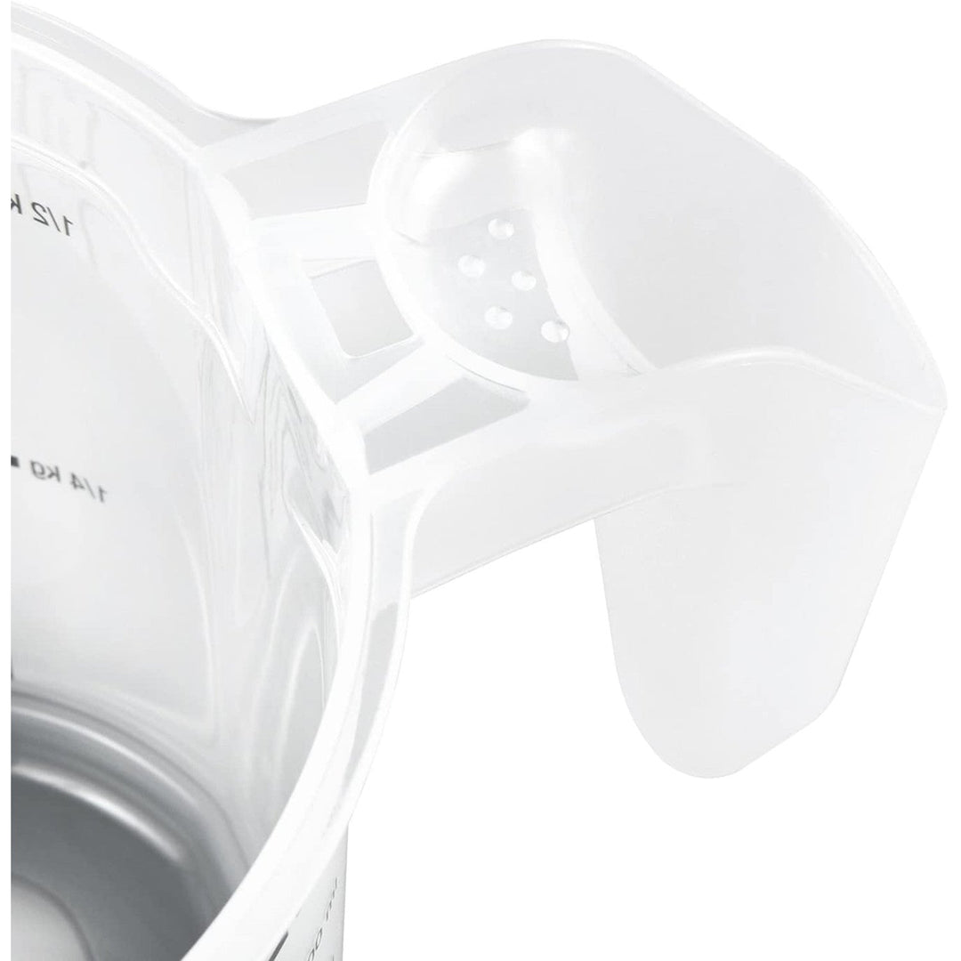 Мерна чаша Keeeper, противоплъзгаща, с дръжка, 0,5 л, скандинавско сиво, Masimmo