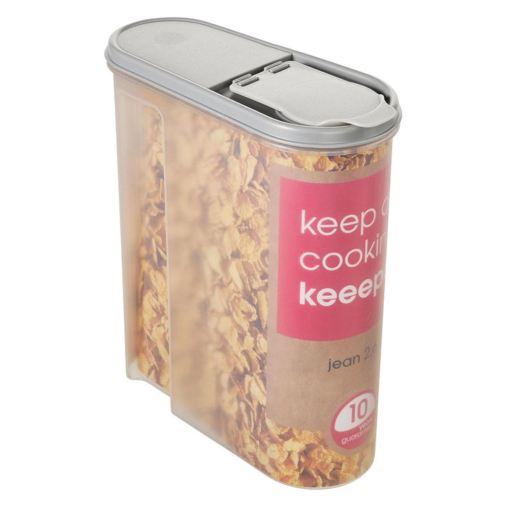 Контейнер за зърнени храни Keeeper, прозрачни стени, 2,6 л, Jean