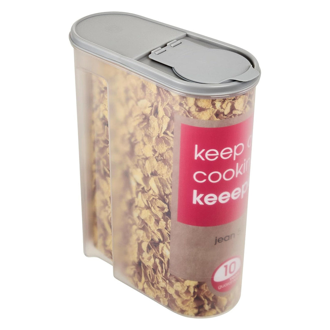 Контейнер за зърнени храни Keeeper, прозрачни стени, 5 л, Jean