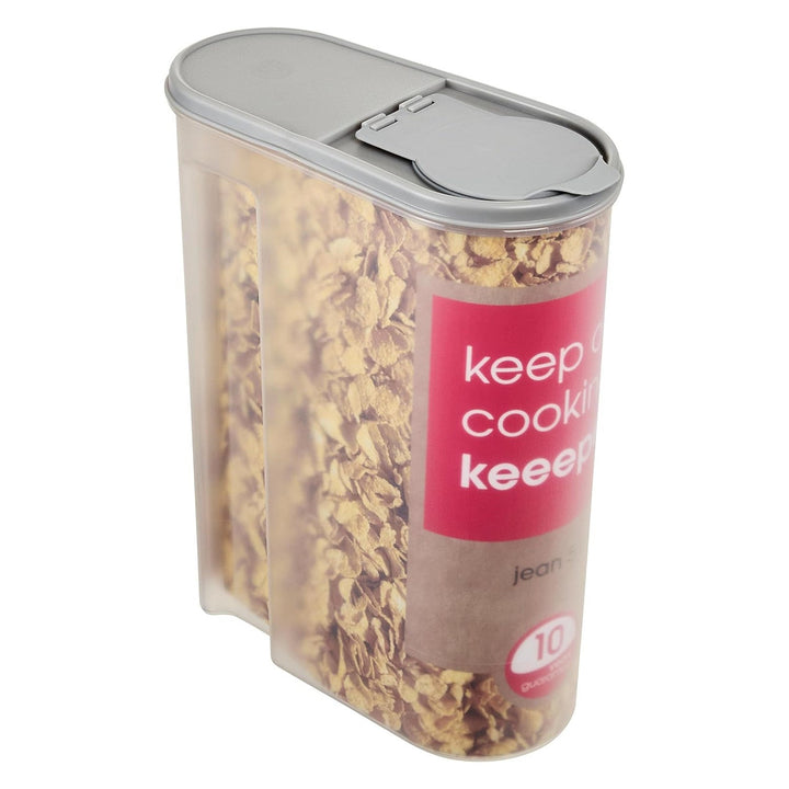 Контейнер за зърнени храни Keeeper, прозрачни стени, 5 л, Jean