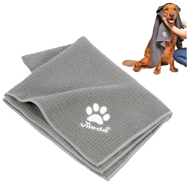 Кърпа за домашни любимци Vileda, микрофибър, размер XL, Pet Pro