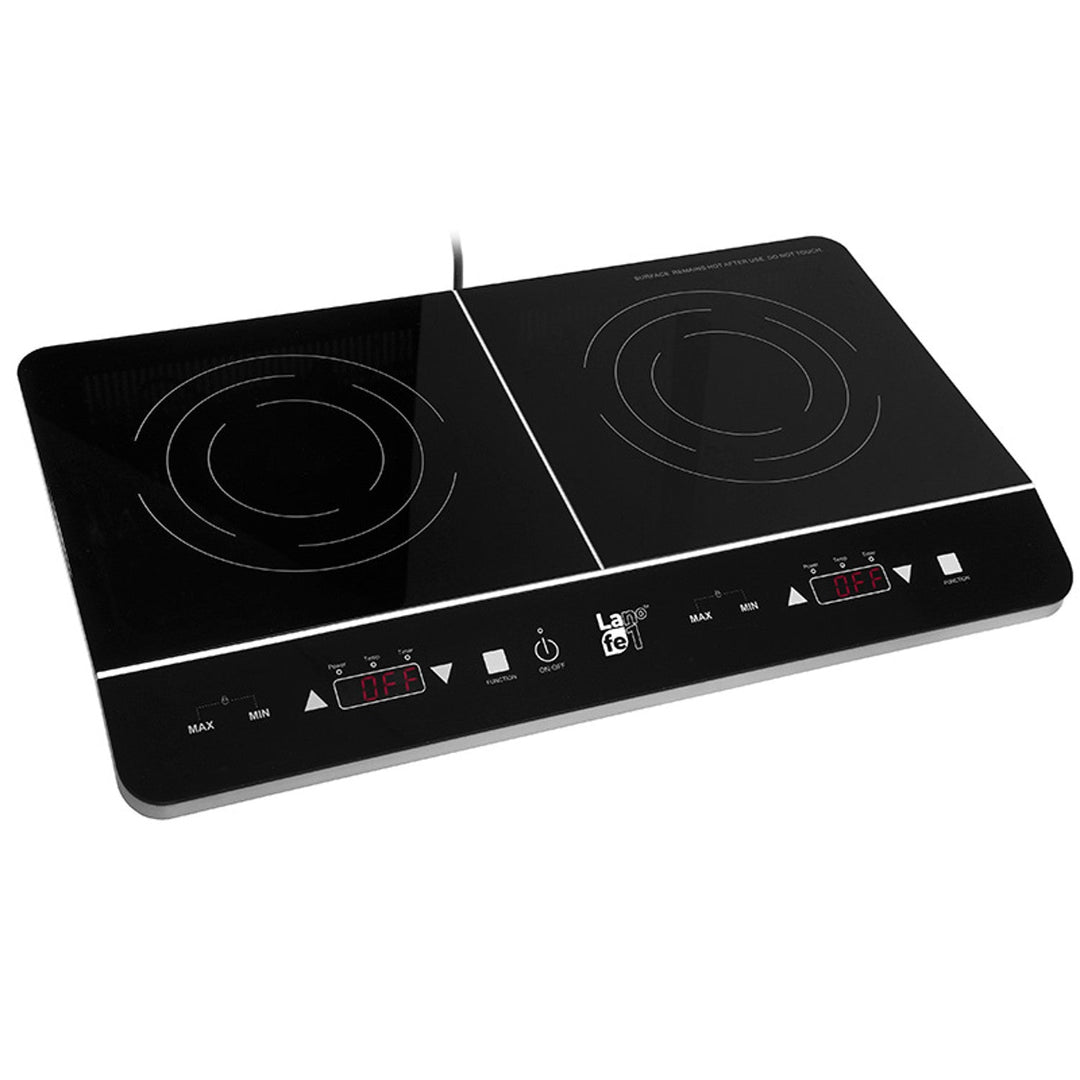 Индукционна печка Lafe, електрическа, преносима, 3500 W, двойна, CIY 002