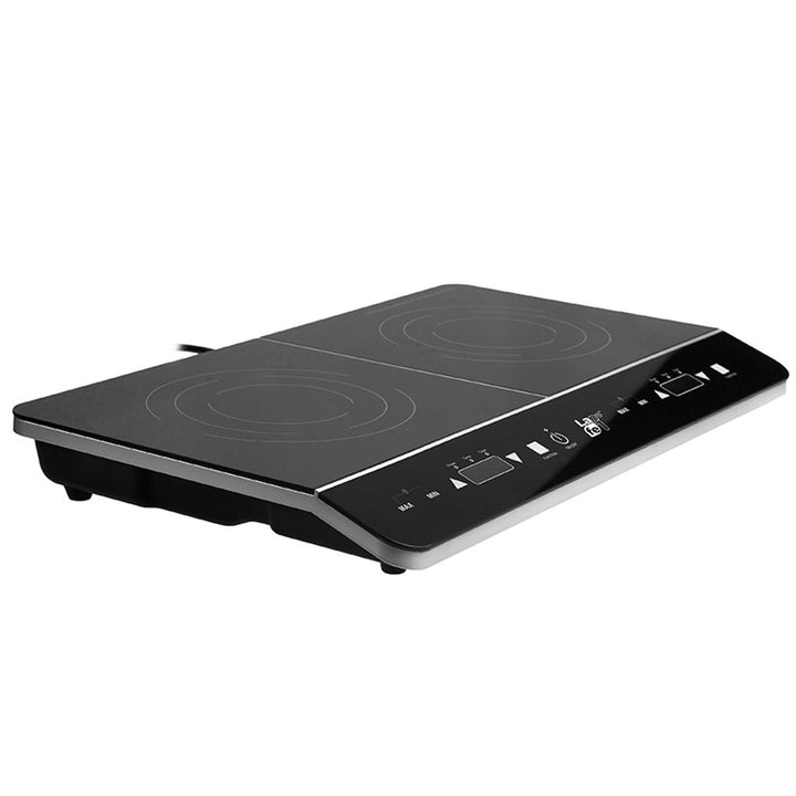 Индукционна печка Lafe, електрическа, преносима, 3500 W, двойна, CIY 002