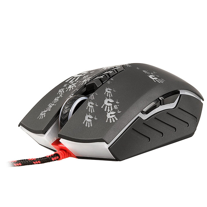 A4TECH геймърска мишка, 6200 DPI, RGB подсветка, BLOODY Blazing A60 (активирана)