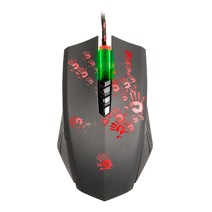 A4TECH геймърска мишка, 6200 DPI, RGB подсветка, BLOODY Blazing A60 (активирана)