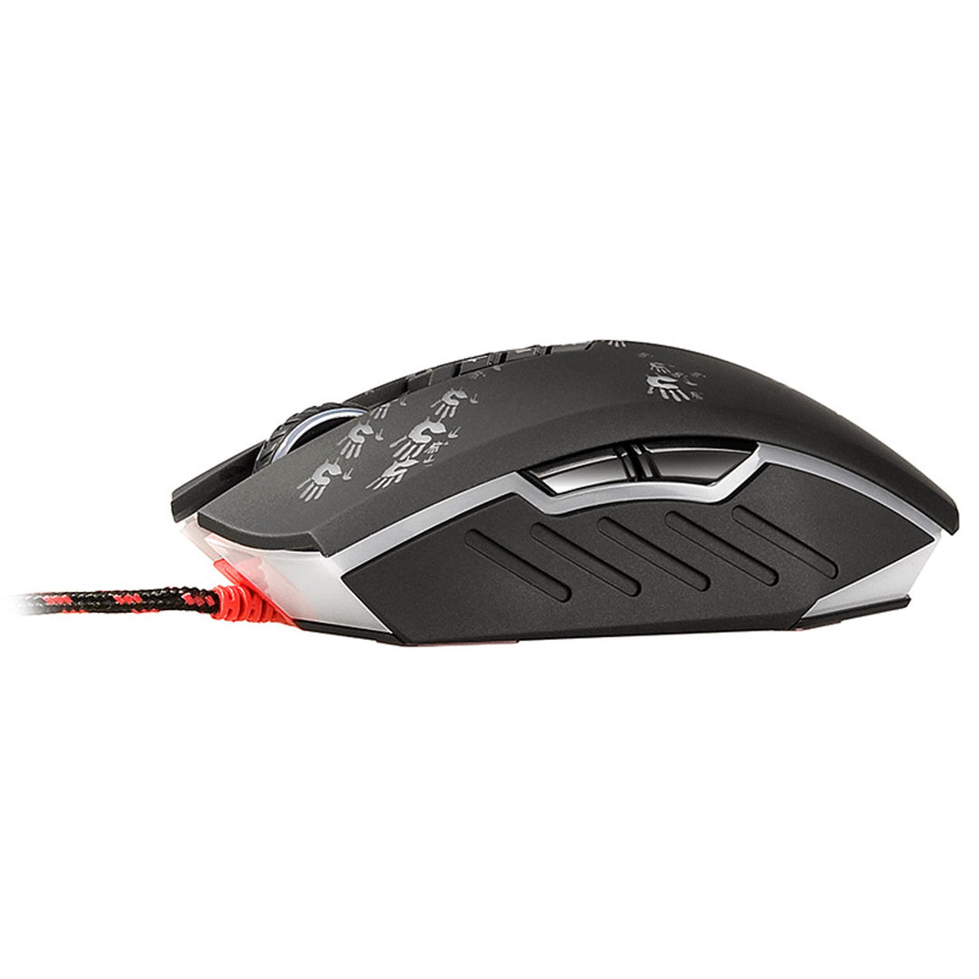 A4TECH геймърска мишка, 6200 DPI, RGB подсветка, BLOODY Blazing A60 (активирана)