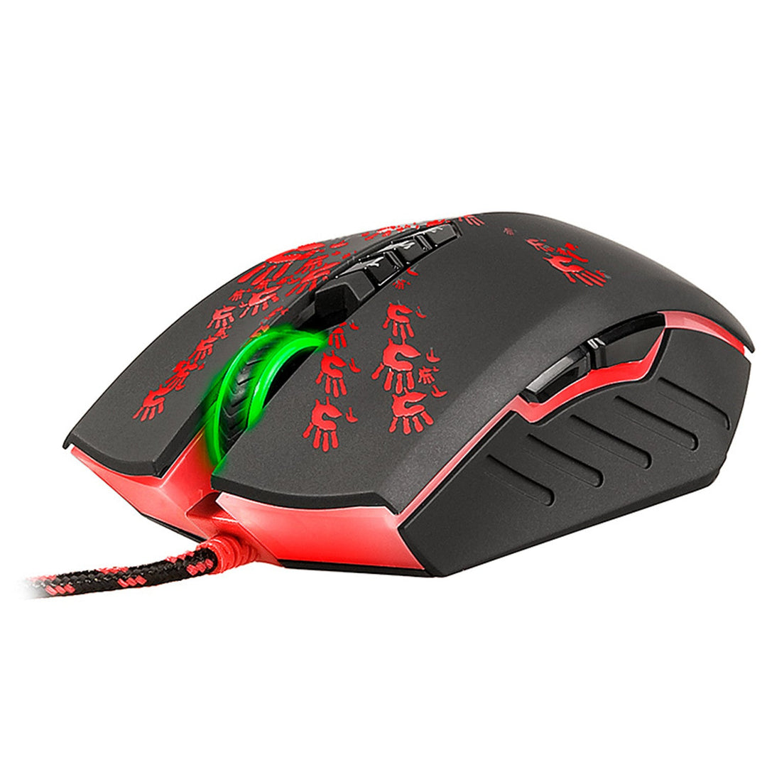 A4TECH геймърска мишка, 6200 DPI, RGB подсветка, BLOODY Blazing A60 (активирана)