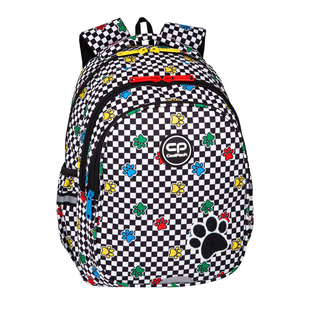 Младежки раница Coolpack, 3 отделения, извита гръбначна част, Jerry Catch Me