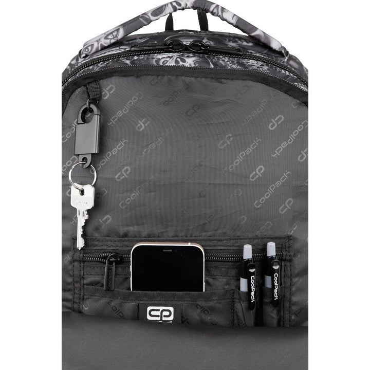 CoolPack Skulls младежки раница, просторна, удобна F024721