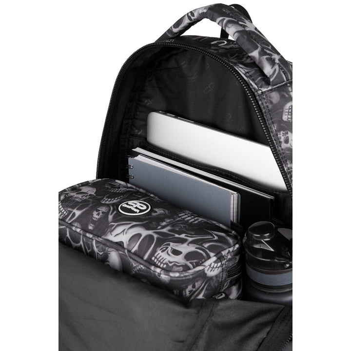 CoolPack Skulls младежки раница, просторна, удобна F024721