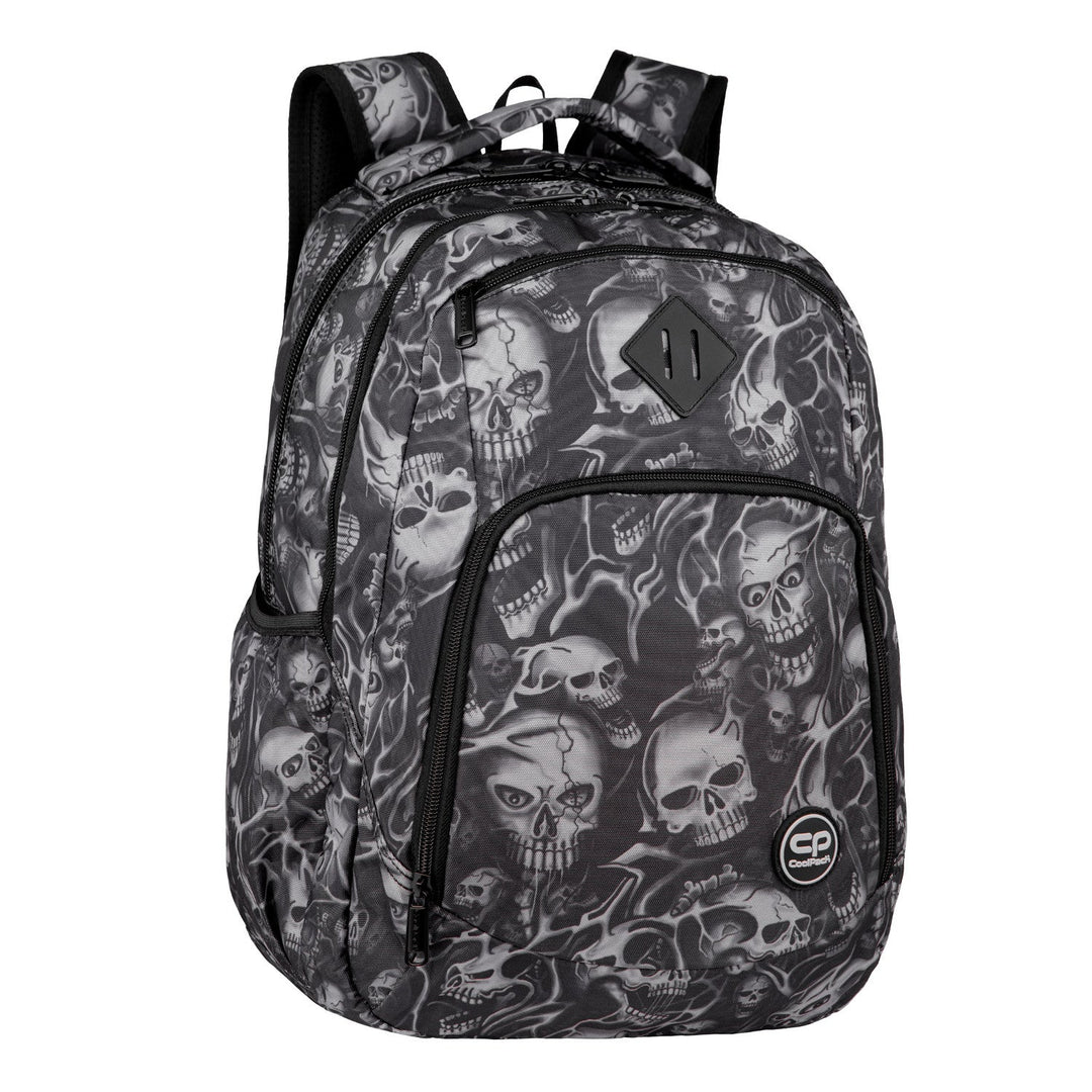 CoolPack Skulls младежки раница, просторна, удобна F024721