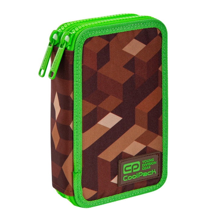 CoolPack City Jungle калъф за моливи с аксесоари, здрав, просторен C66199/F
