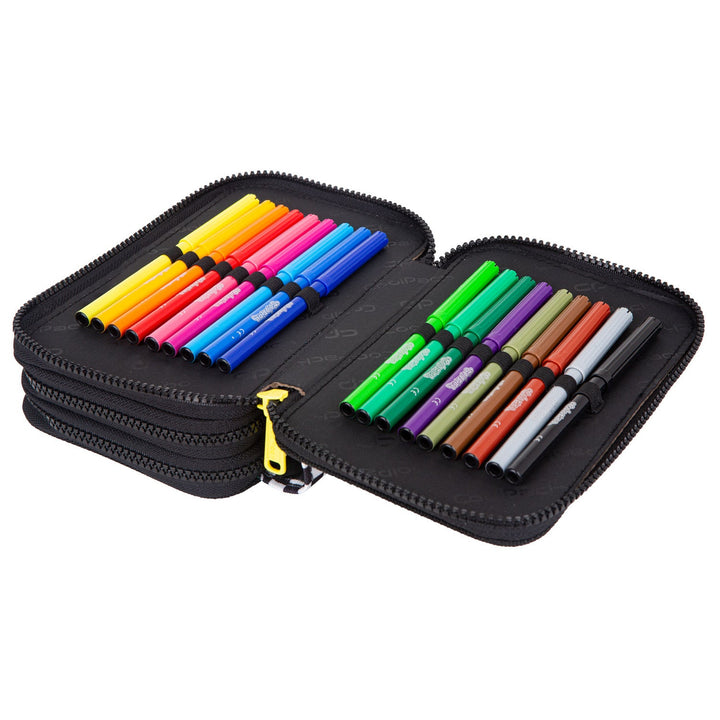 CoolPack Catch Me калъф за моливи с аксесоари, здрав, просторен F067666