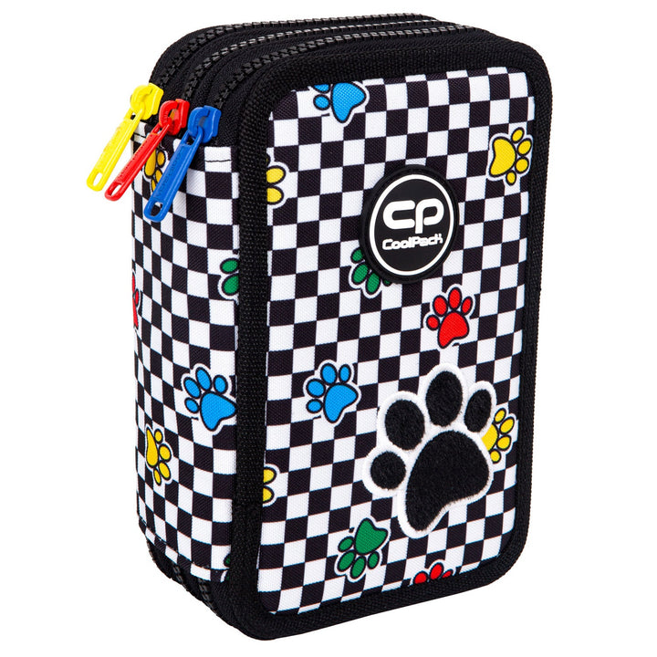 CoolPack Catch Me калъф за моливи с аксесоари, здрав, просторен F067666