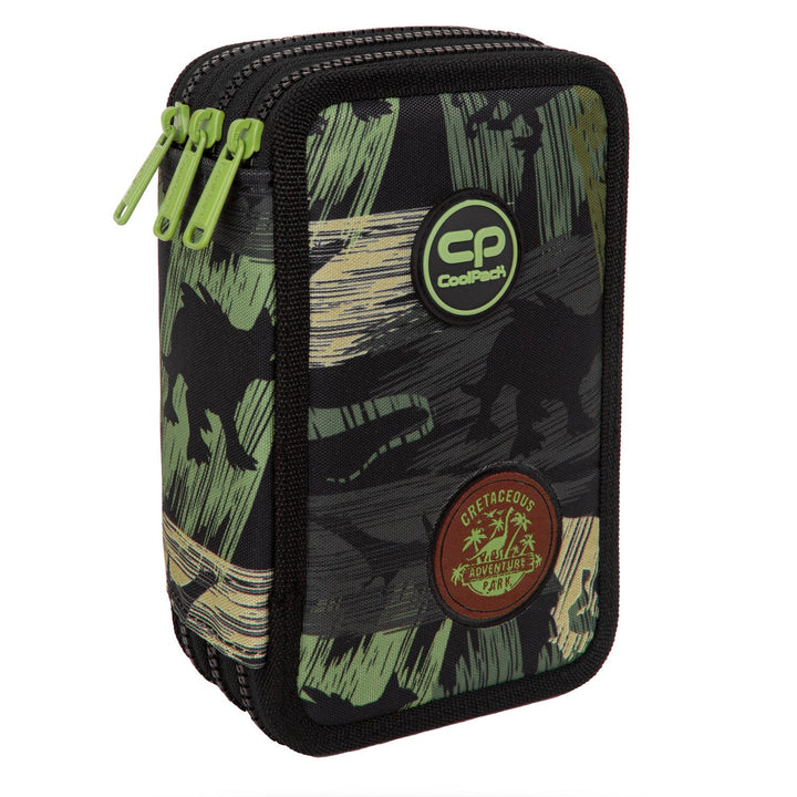 CoolPack Adventure Park калъф за моливи с аксесоари, здрав, просторен F067672