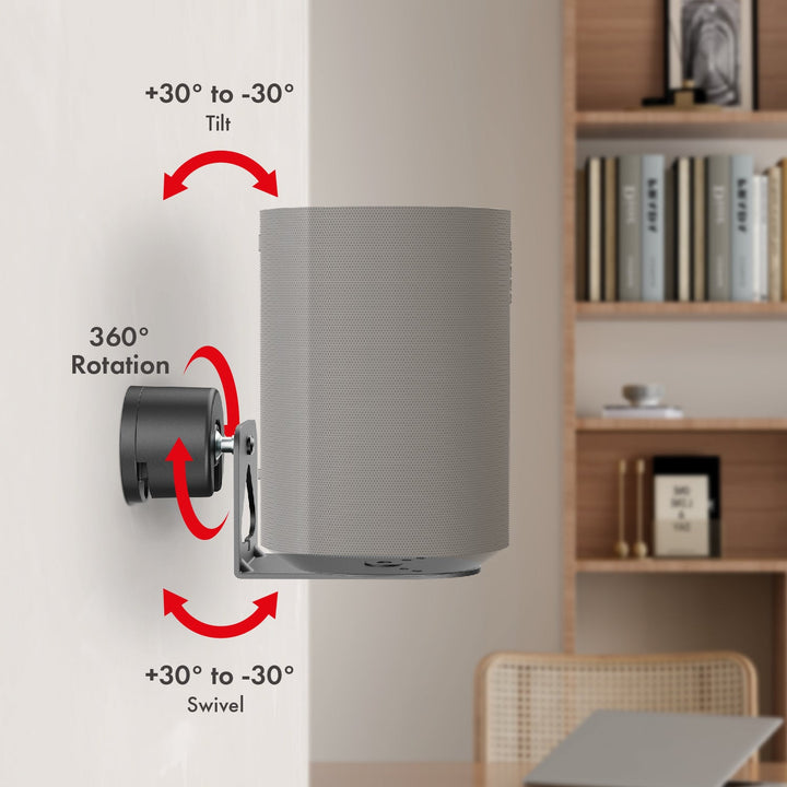 Стенен монтаж за високоговорители Sonos Maclean, Sonos Era 100 и 300, MC-495, 2 броя