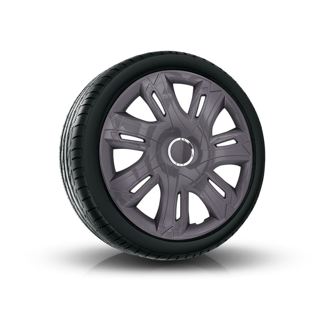 Универсална капачка за джанта 16" NRM Supernova графитен лак 1 брой