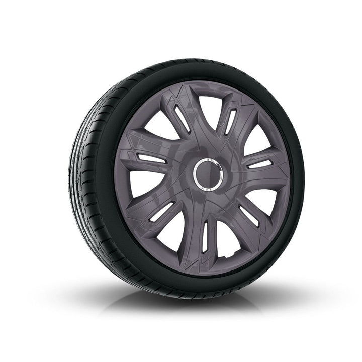 Универсална капачка за джанта 16" NRM Supernova графитен лак 1 брой