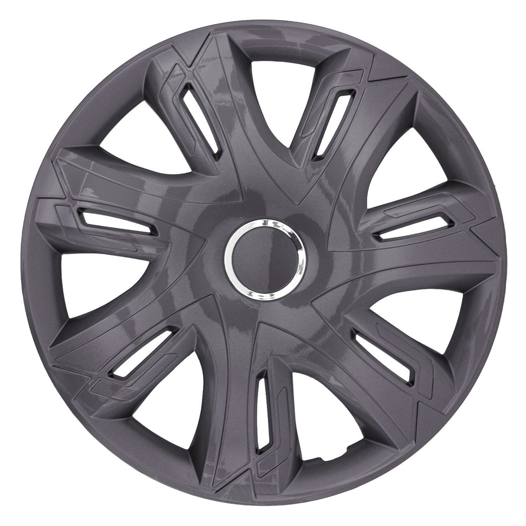 Универсална капачка за джанта 16" NRM Supernova графитен лак 1 брой