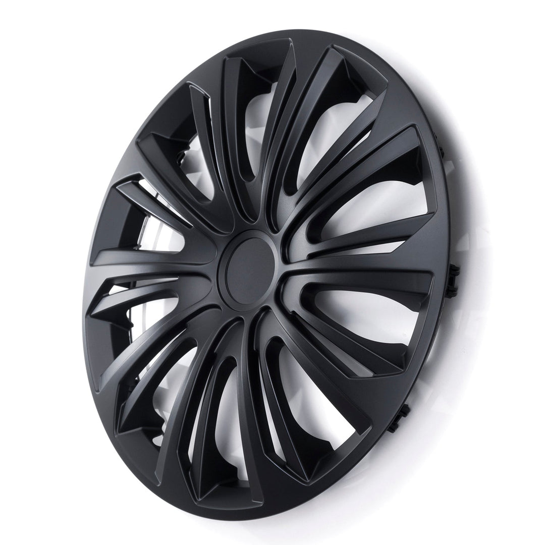 Универсална капачка за джанта 15'' NRM Strong черна матова 1 брой