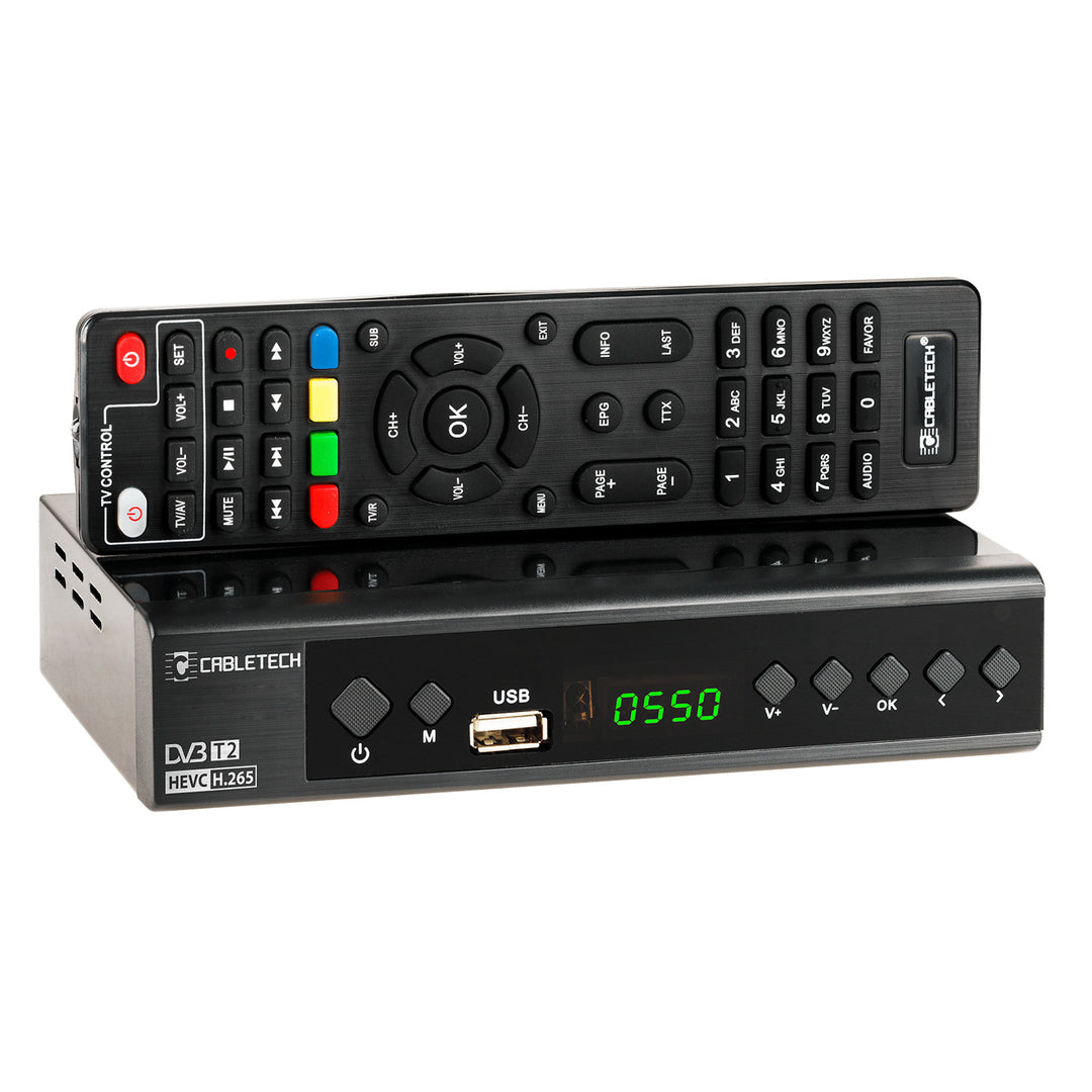 Тюнер-декодер DVB-T2 H.265 HEVC KrugerMatz KM0550D EPG PVR Timeshift